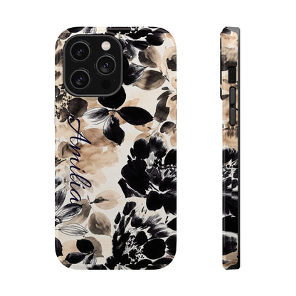 Floral Watercolor Magnetic Impact Phone Case