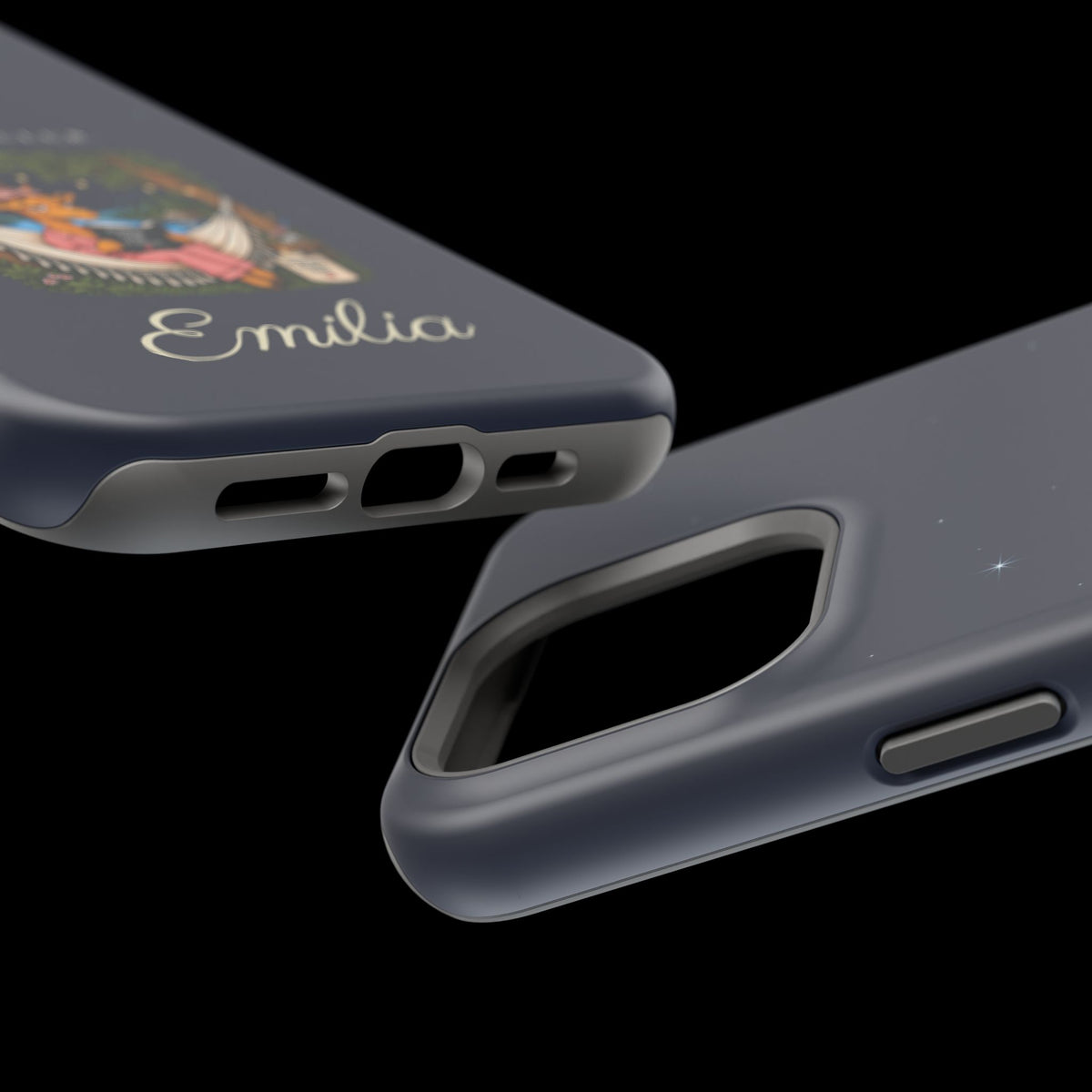 Personalized Resting Beach Face Phone Case — Magnetic Impact-Resistant