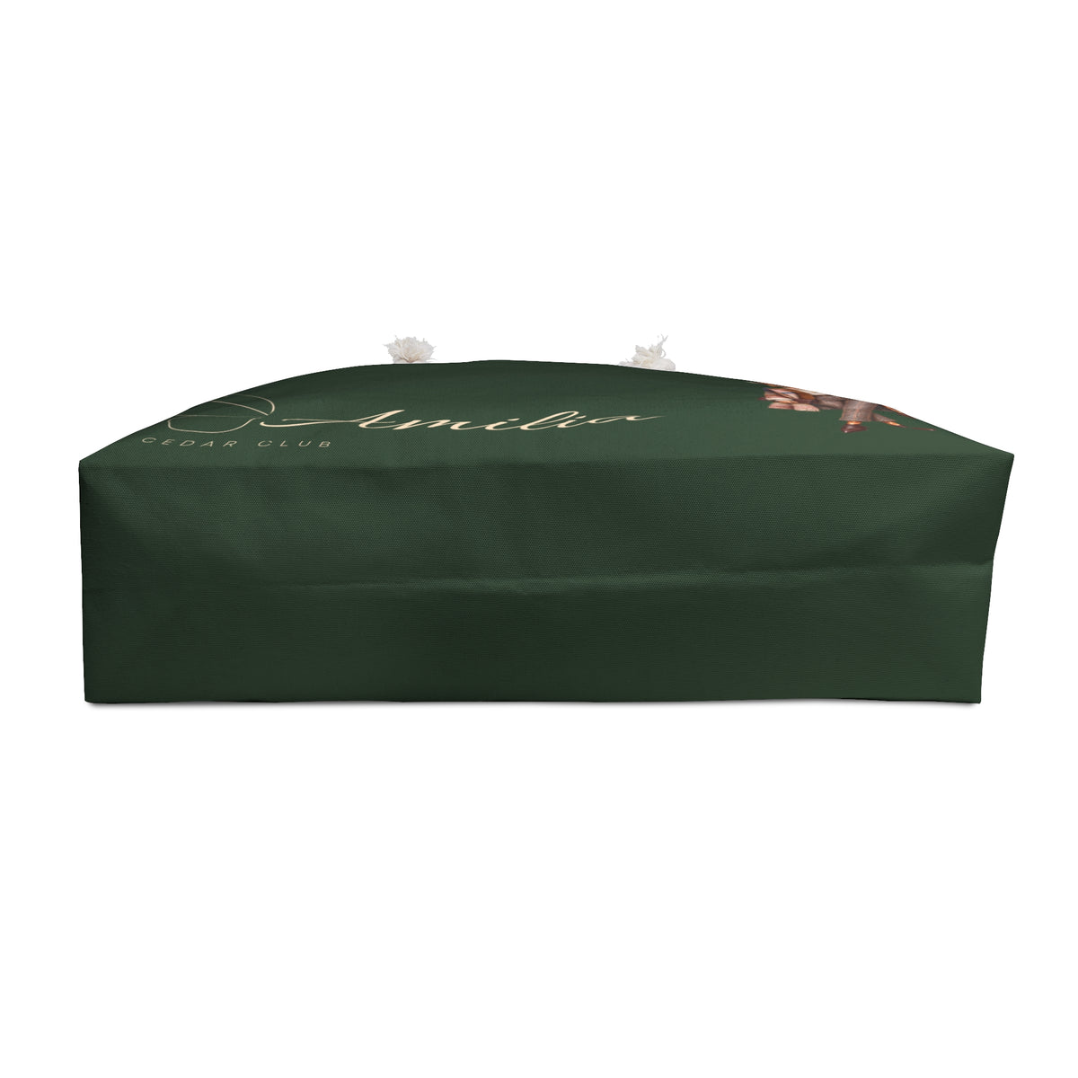 Weekender Bag — Personalized Green Travel Tote