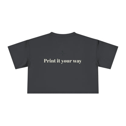 Personalized Crop Tee