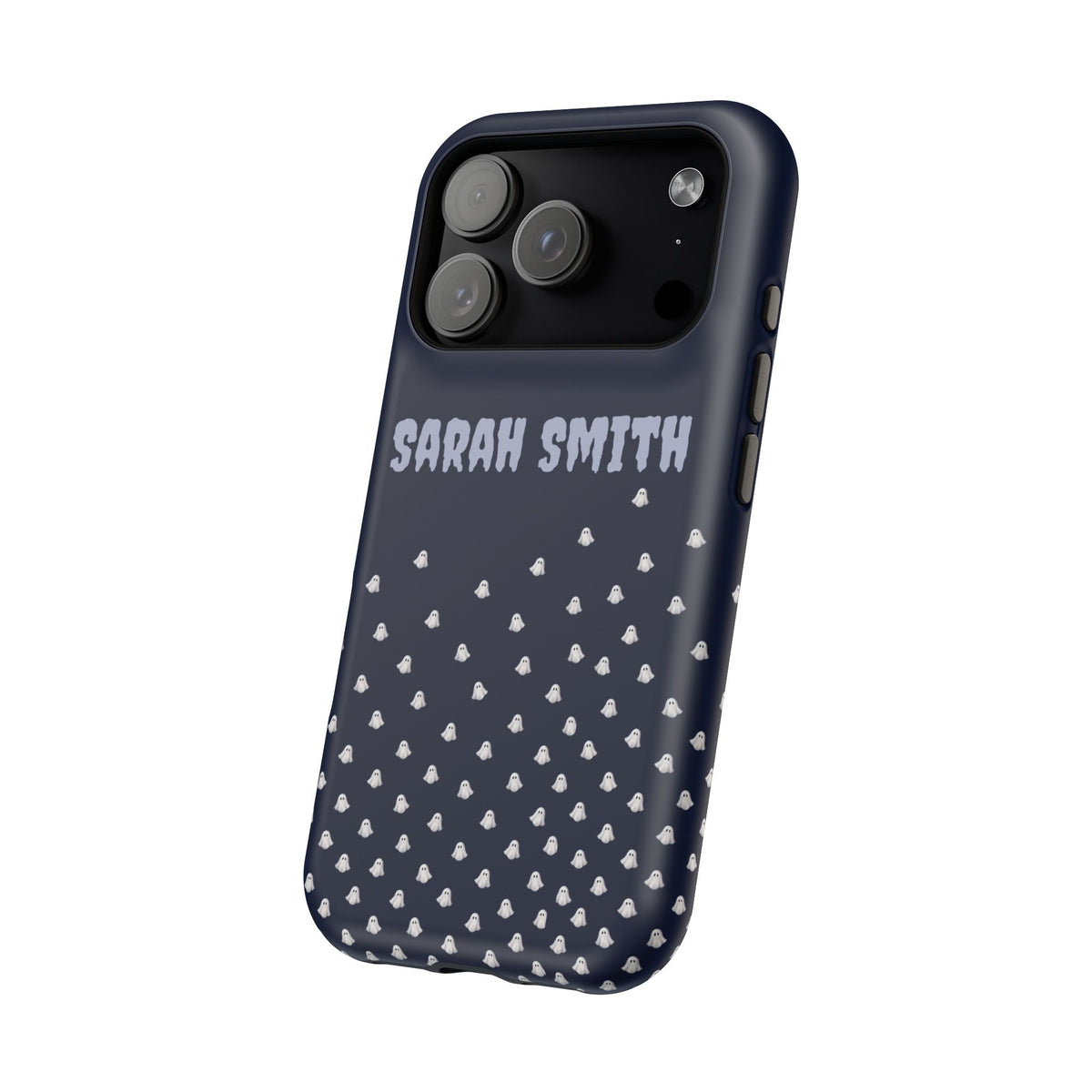 Halloween Ghost Magnetic Impact Phone Case — Custom Name