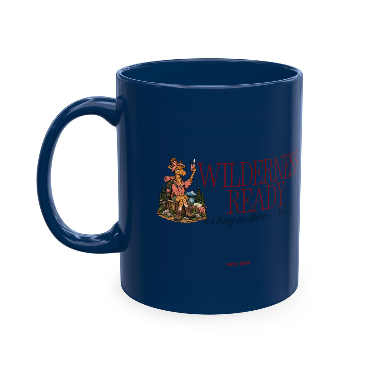 Traditional Ceramic Mug - Wilderness Ready
