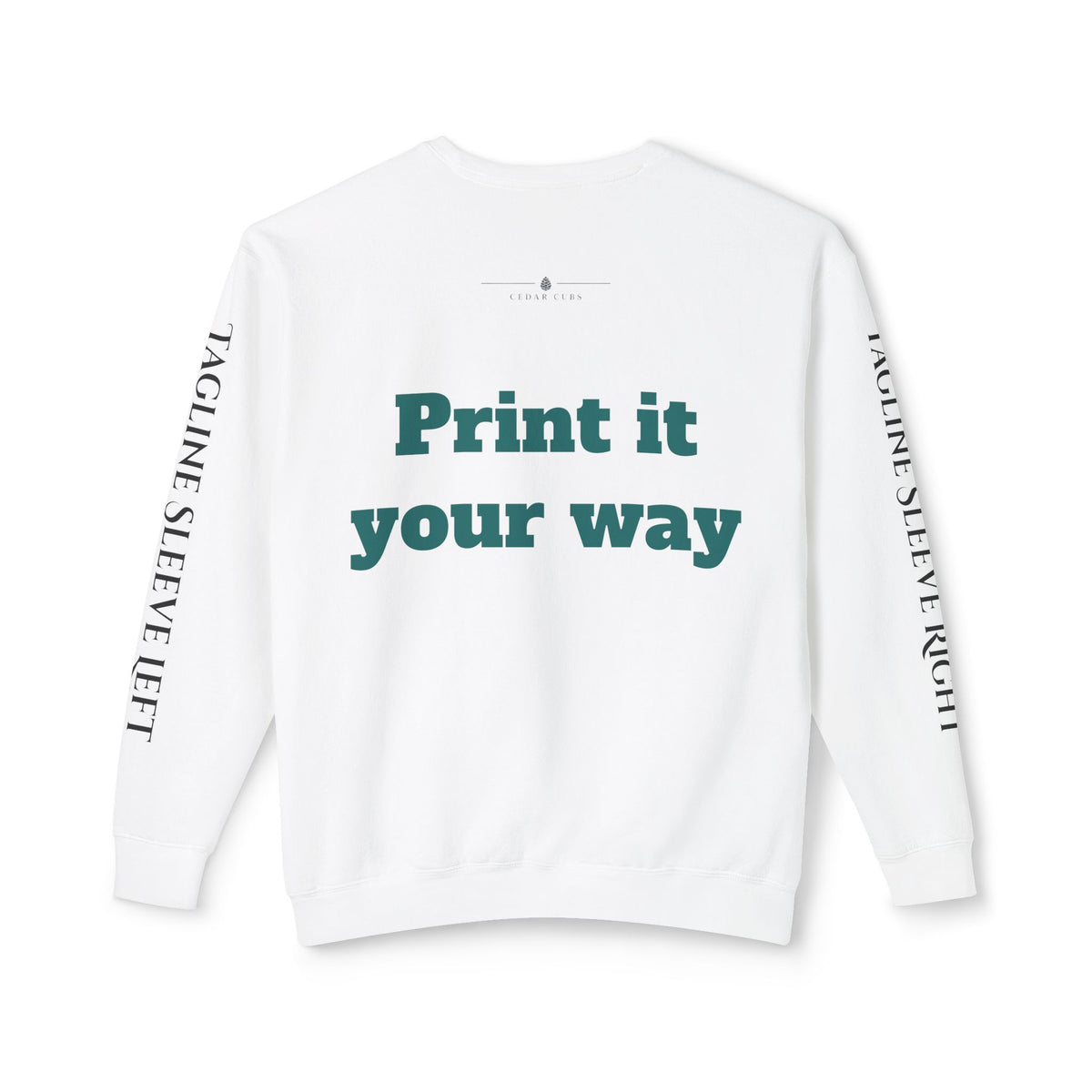 Personalized Crewneck Sweatshirt - Unisex