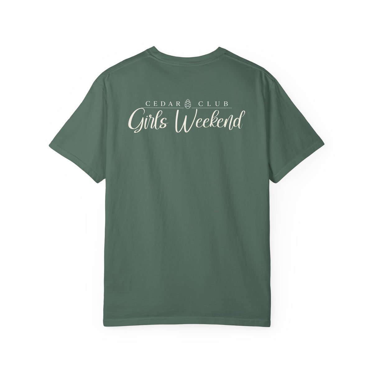Blue Stripe Crest Graphic T-Shirt