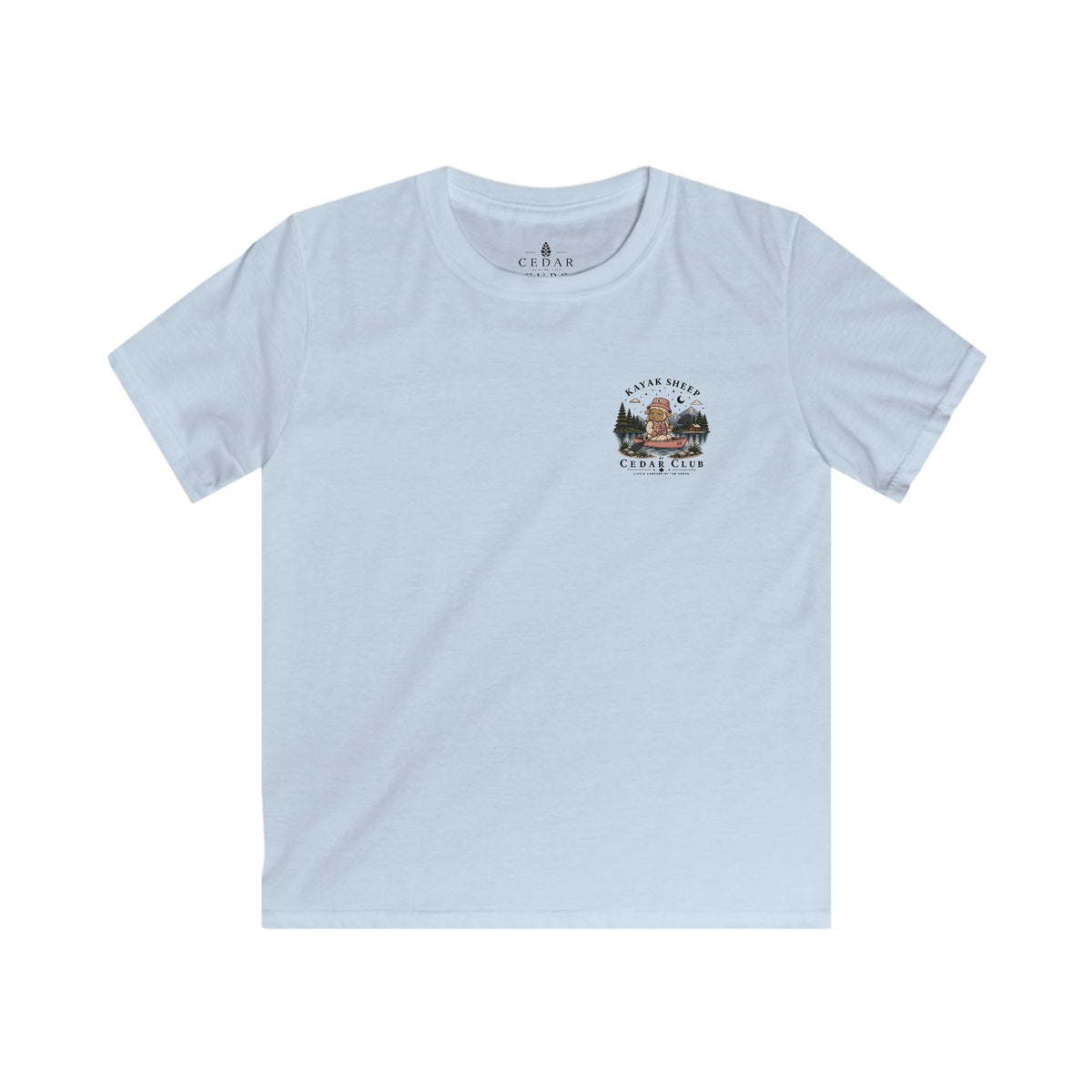 Kayak Sheep Kids T-shirt