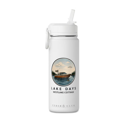 20oz Insulated Mini Bottle - LAKE DAYS