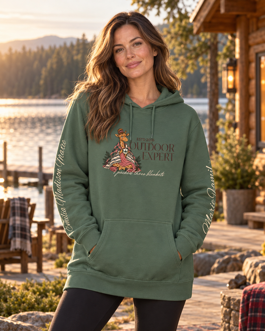 Cedar Club Hoodie — 'Outdoor Expert' Pigment-Dyed Outdoor Pullover