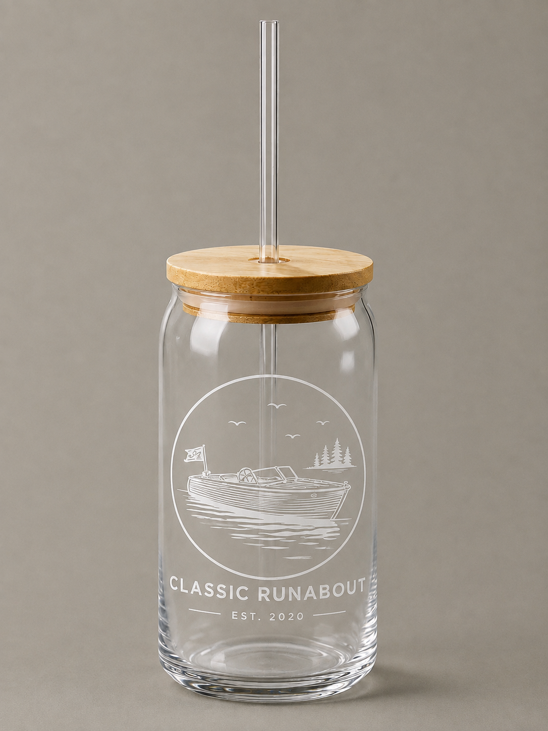 16oz Sipper Glass