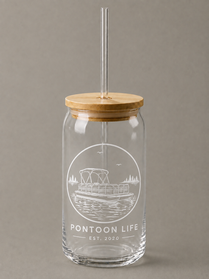 16oz Sipper Glass
