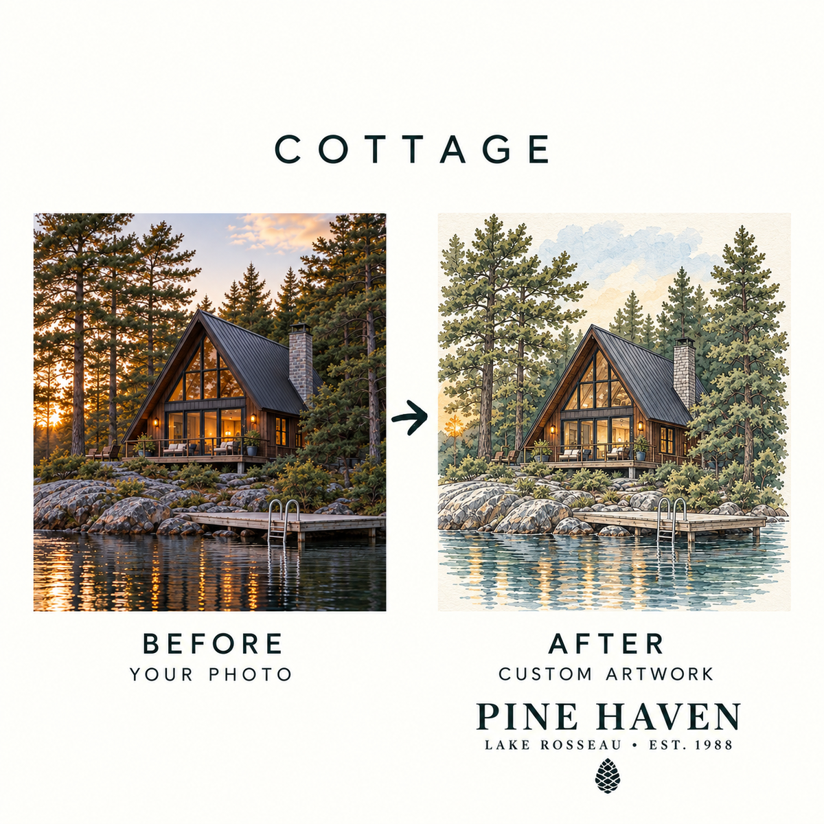 Custom Cabin Artwork